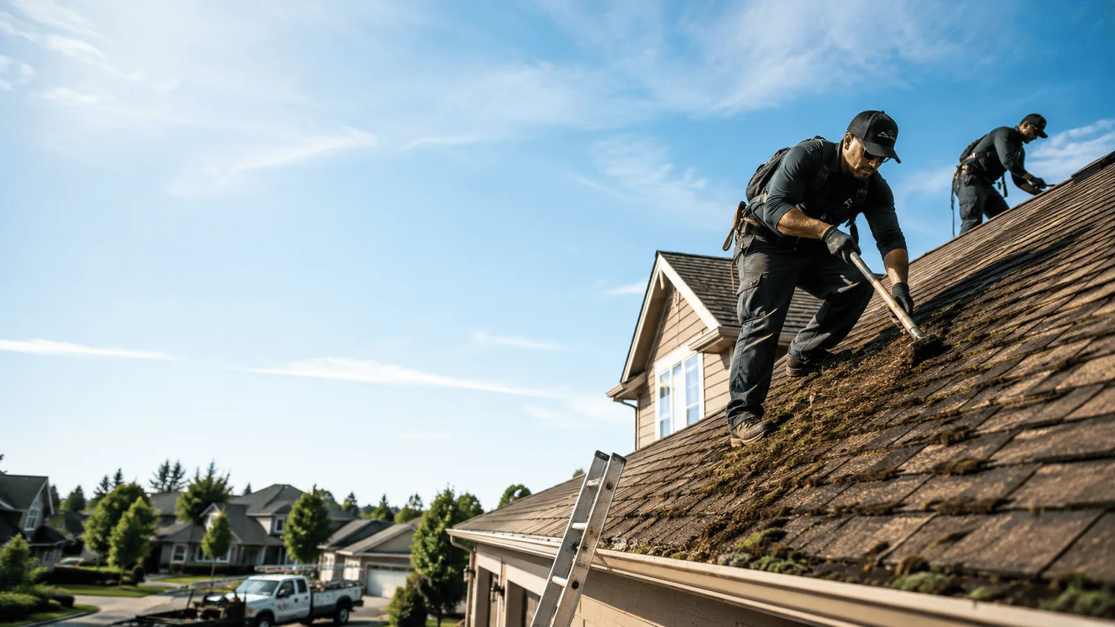 Roof Moss Removal in Wendover, KY near me
